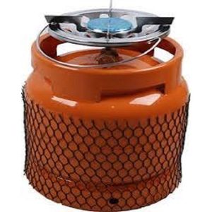 Gas Cylinder 6kg with black burner