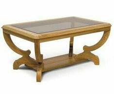 Medium Size four Corner center Glass table