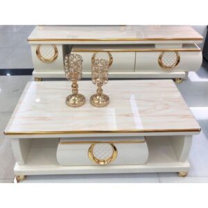 New Modern Tv Shelf & Center Table Glass