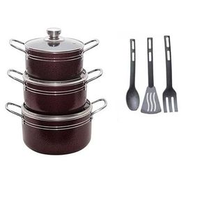 Set of Non-stick Pot 4 in 1 (big)