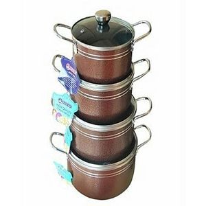 Set of Non-stick Pot 4 in 1 (mid)