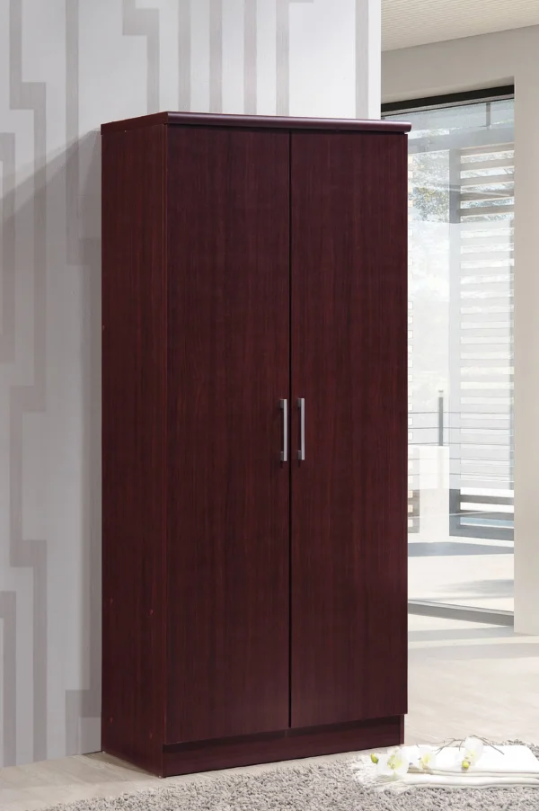 Wardrobe with 2 doors