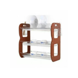 Wood Dish Drainer 3 Layers